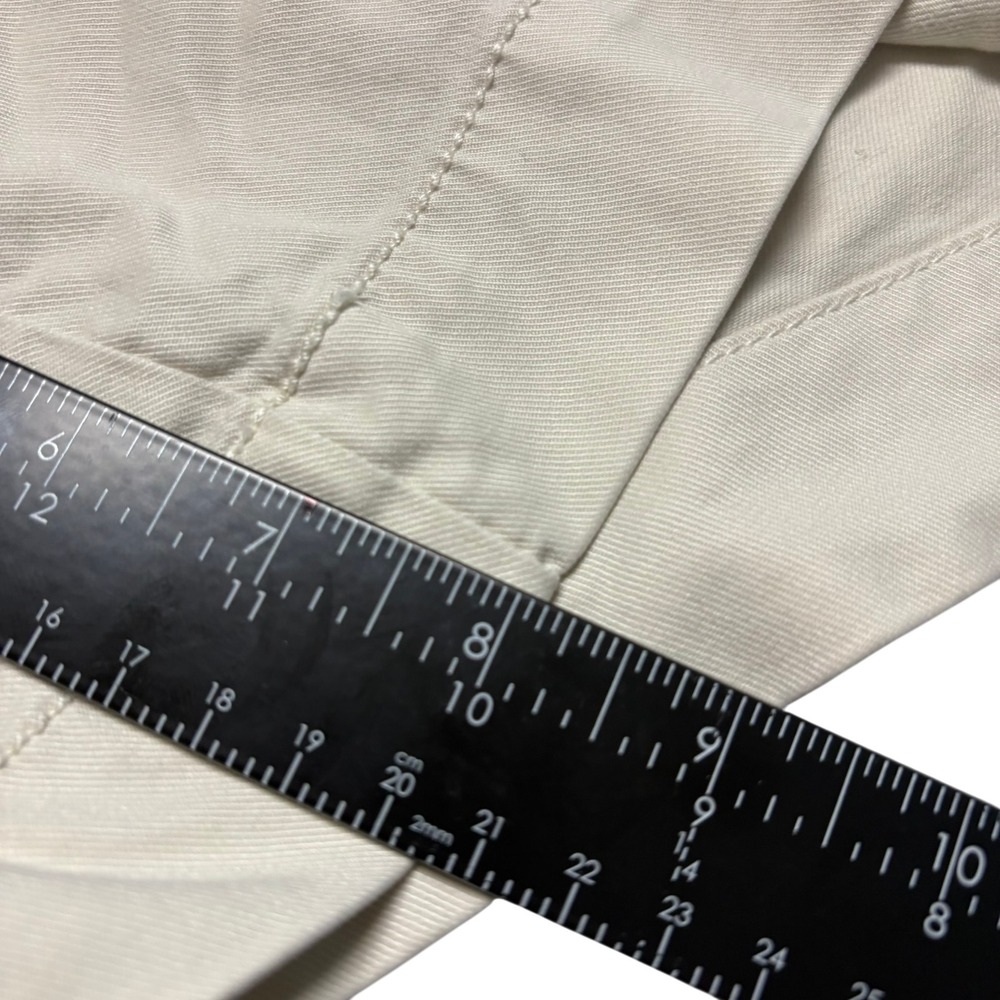 Tommy Bahama Boracay Shorts 36 Khaki Beige Cotton Tencel Blend Flat Front Chino - Picture 4 of 8